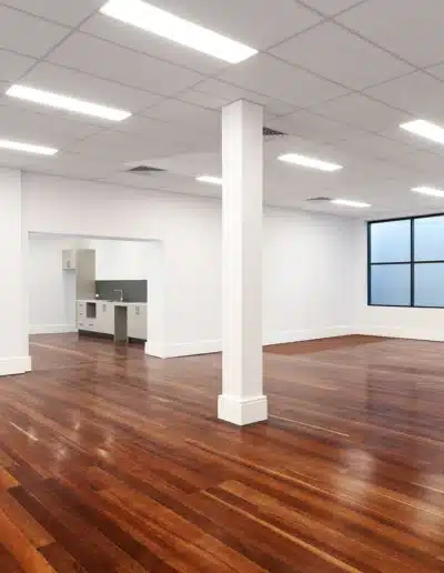 Barrack St Perth CBD wood floor interior