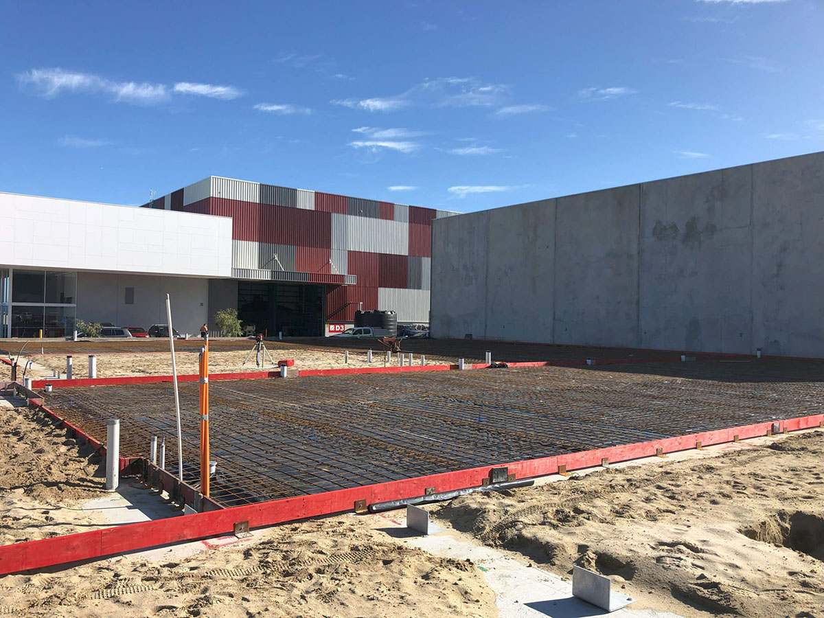 Mundaring construction project
